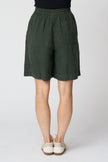 Garment Dyed Lightweight Linen Shorts
