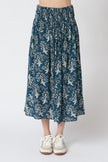 The Viola Skirt in Indigo Indira