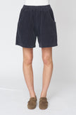 Le Bon Shoppe Soft Corduroy City Shorts - Charcoal Grey