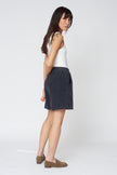 Le Bon Shoppe Soft Corduroy City Shorts - Charcoal Grey