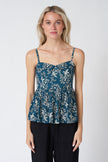 The Verse Top in Indigo Indira
