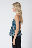 The Verse Top in Indigo Indira