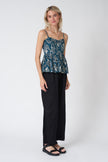 The Verse Top in Indigo Indira