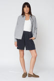 Le Bon Shoppe Soft Corduroy City Shorts - Charcoal Grey