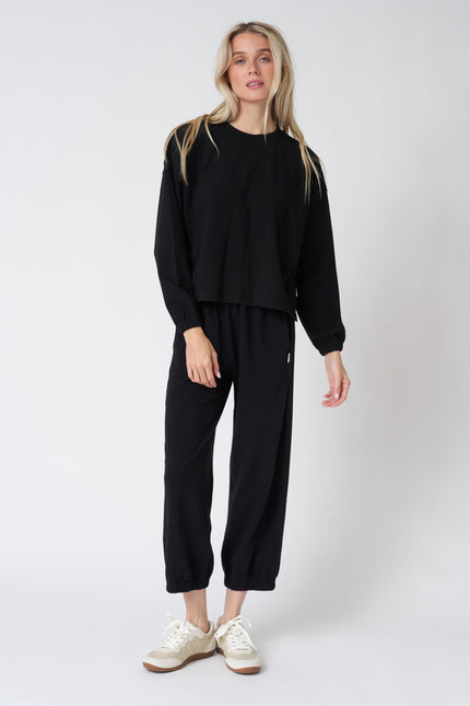 Le Bon Shoppe Balloon Pants - Black