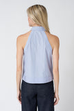 Atlas Halter in Cotton Stripe