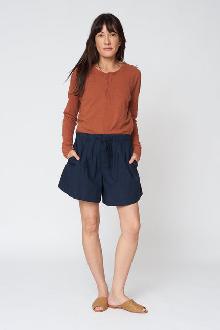 Pleat Waist Short
