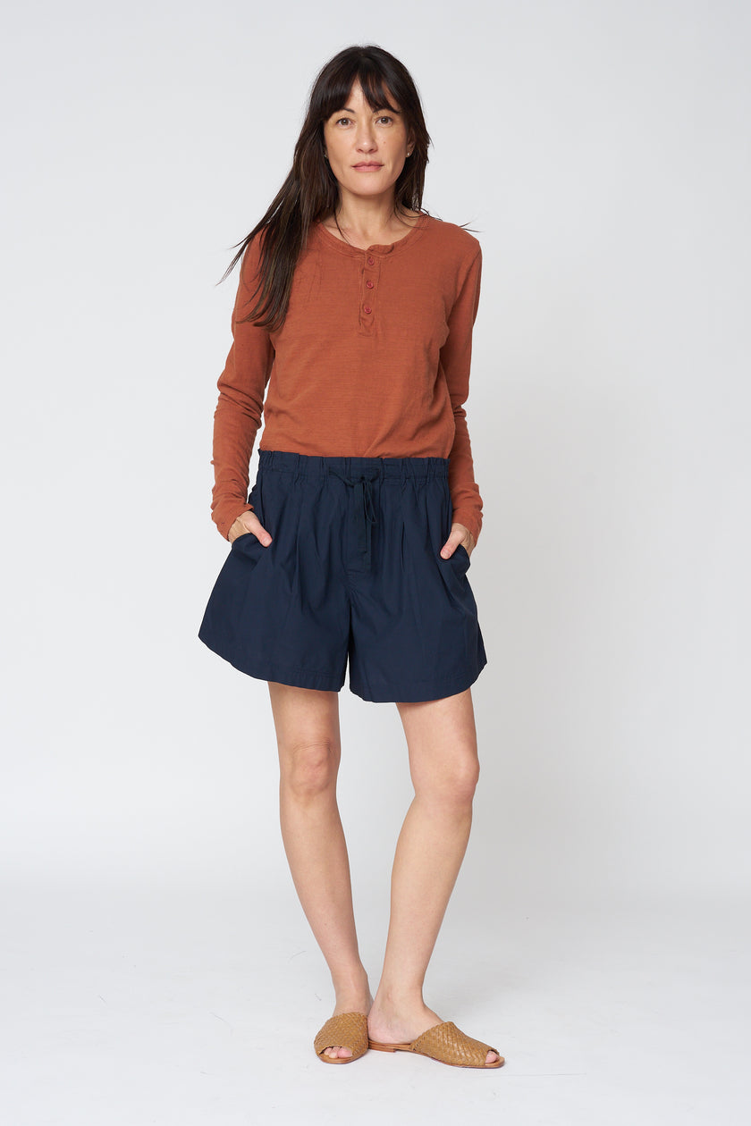 Pleat Waist Short