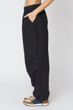Brooks Corded Hem Pant in Black