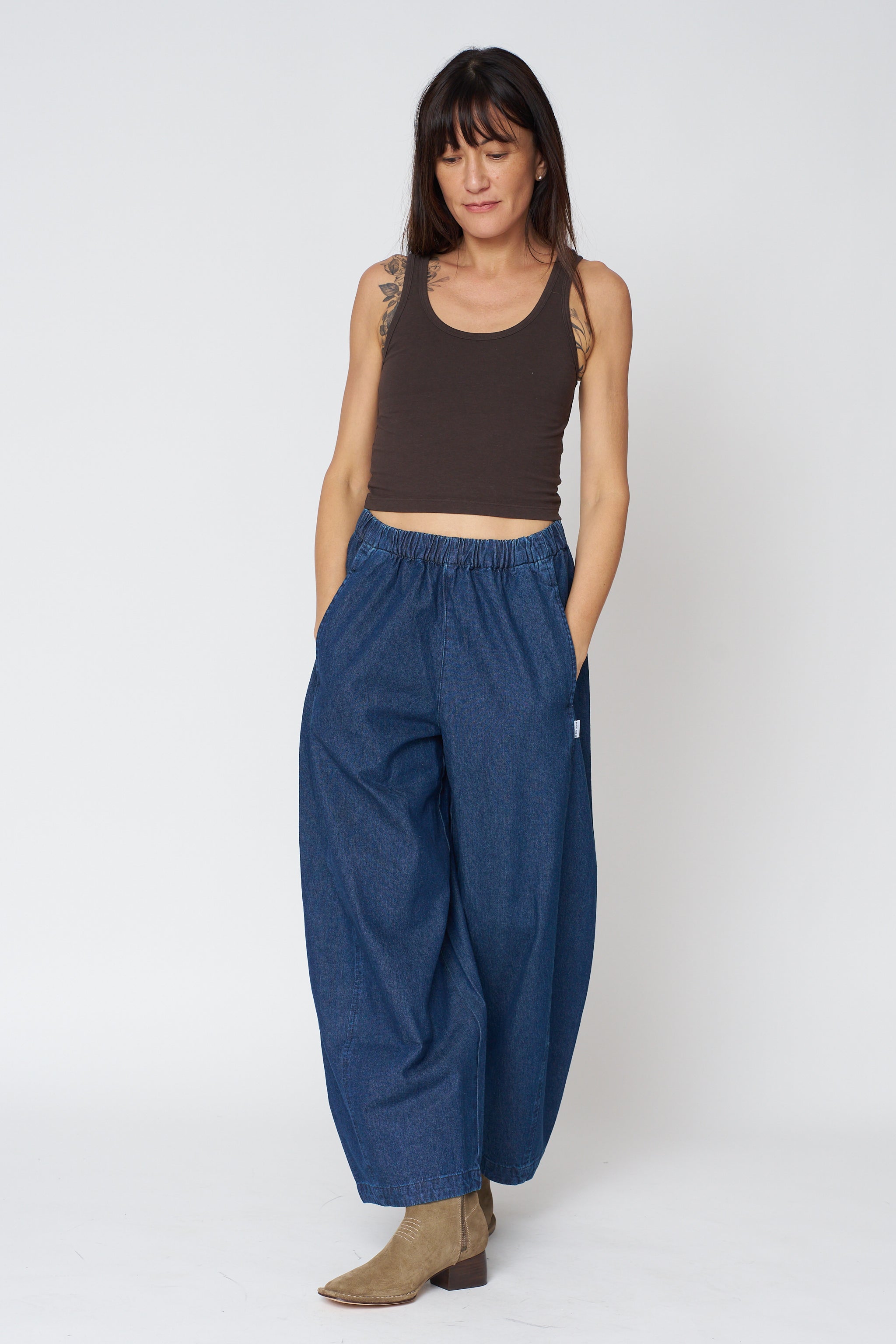 Le Bon Shoppe Parachute Pants - Denim
