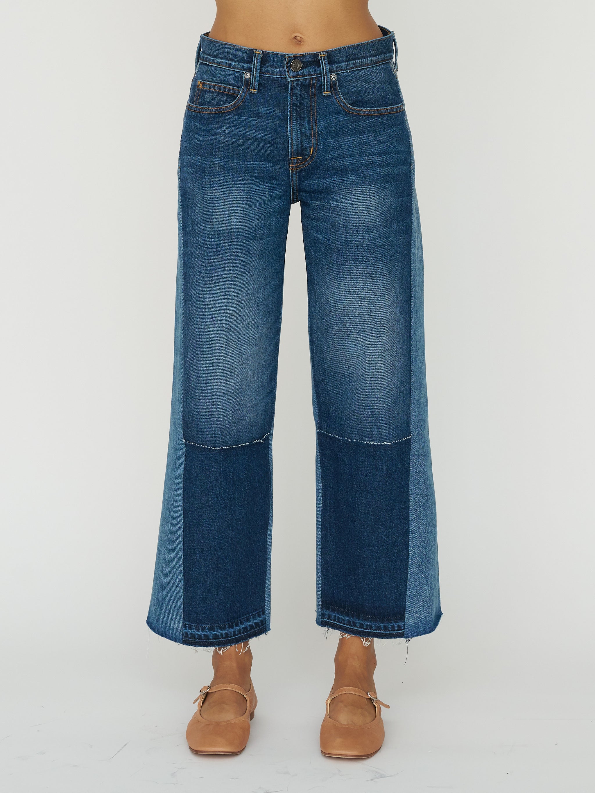 Noend Denim Emma Upcycled Crop