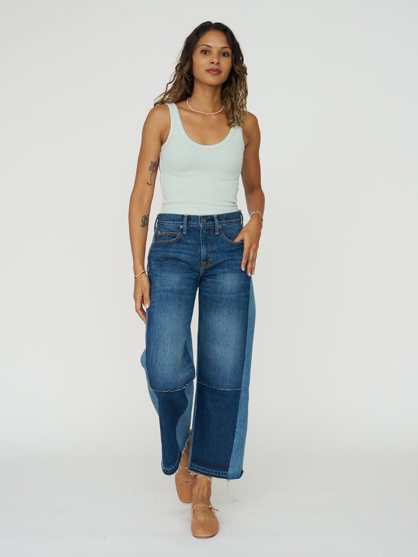 Noend Denim Emma Upcycled Crop