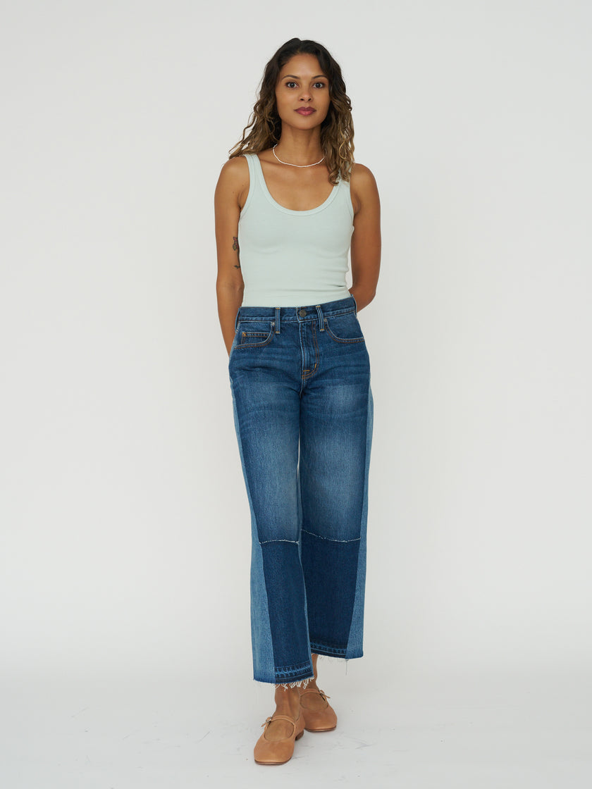 Noend Denim Emma Upcycled Crop