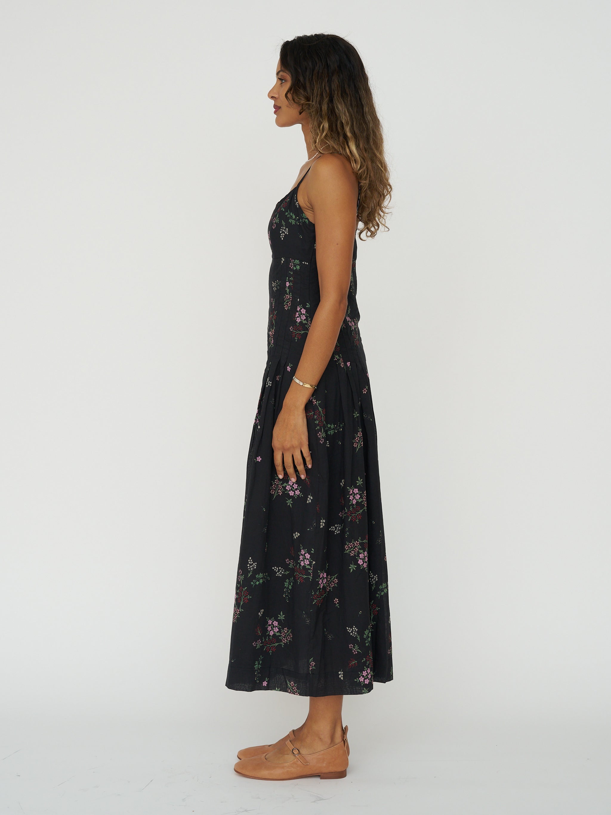 Karita Dress in Wildflower Cotton Voile