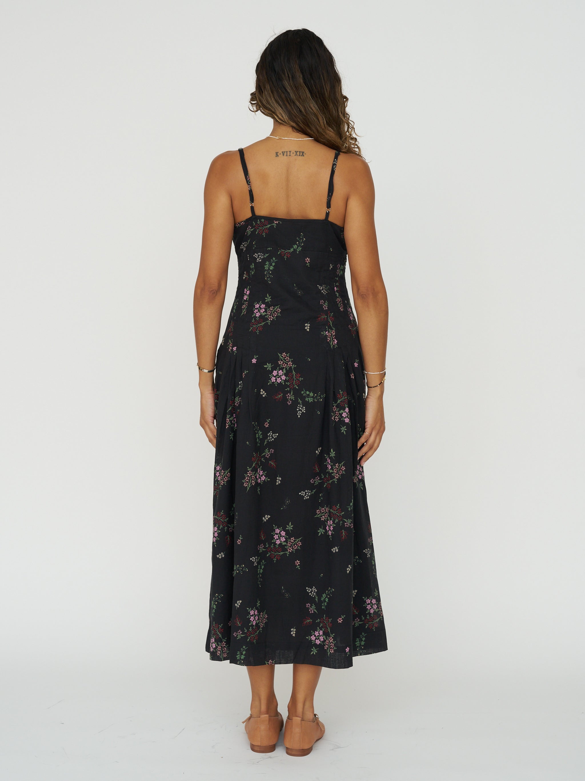 Karita Dress in Wildflower Cotton Voile