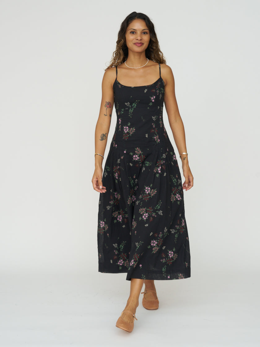 Karita Dress in Wildflower Cotton Voile