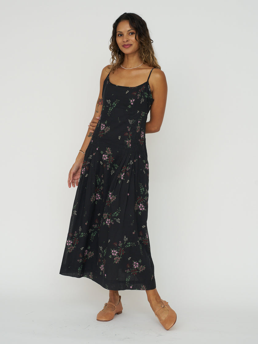 Karita Dress in Wildflower Cotton Voile
