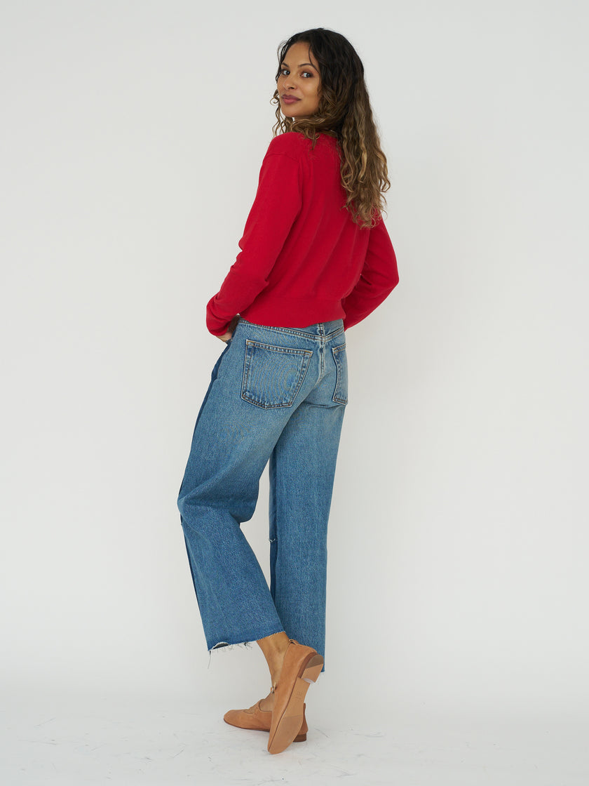 Violette Cardigan in Red