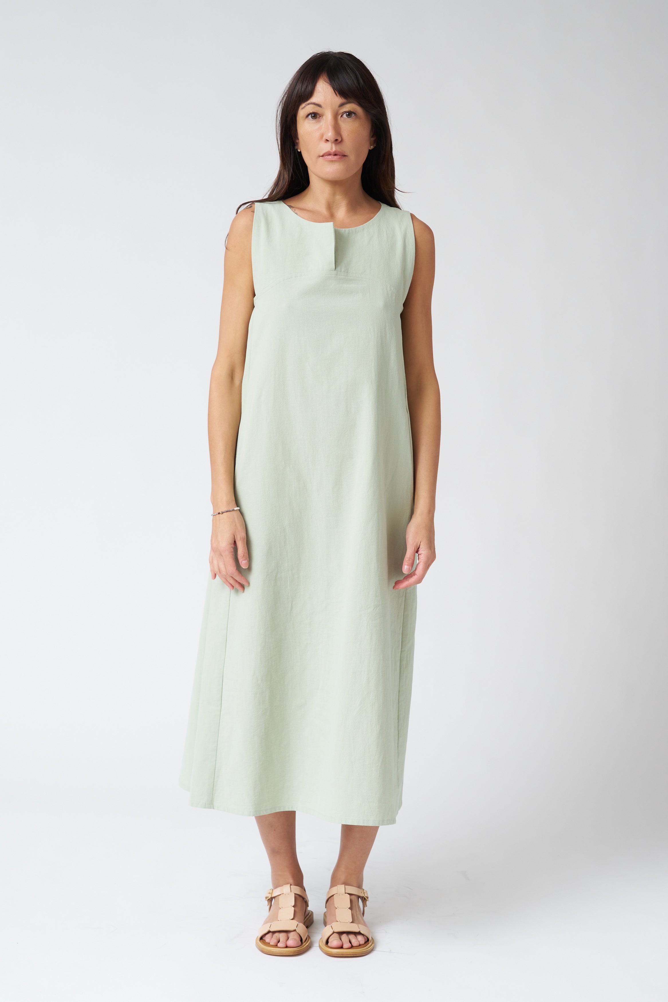 Jennifer Glasgow Luna Dress in Sage