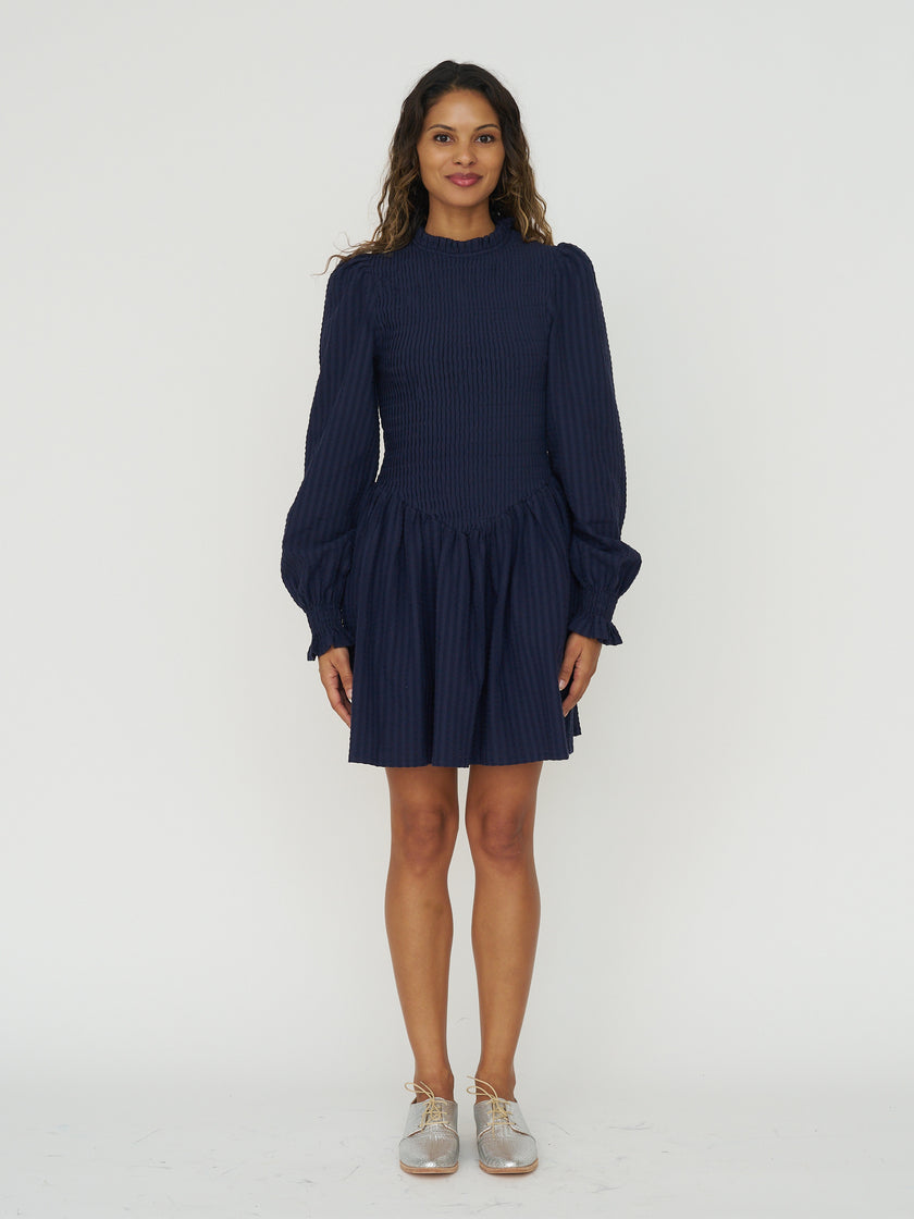 The New Society Smocked Bodice Dress