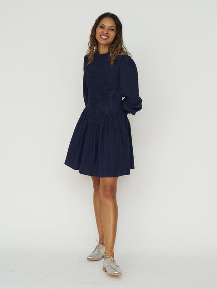 The New Society Smocked Bodice Dress
