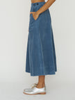 Organic Cord A Line Skirt