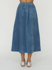 Organic Cord A Line Skirt