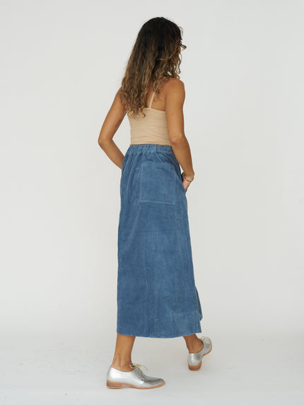 Organic Cord A Line Skirt