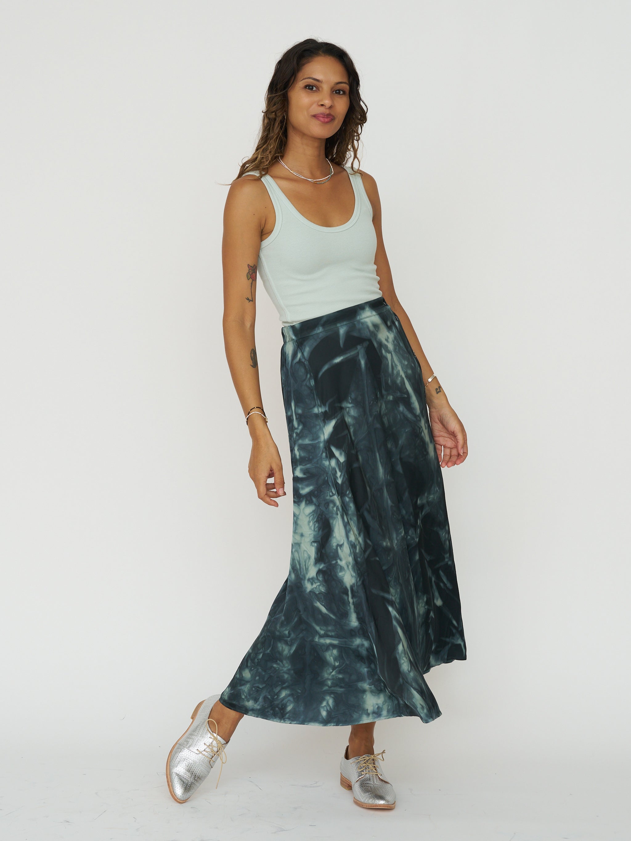 Brigitte Skirt in Marble