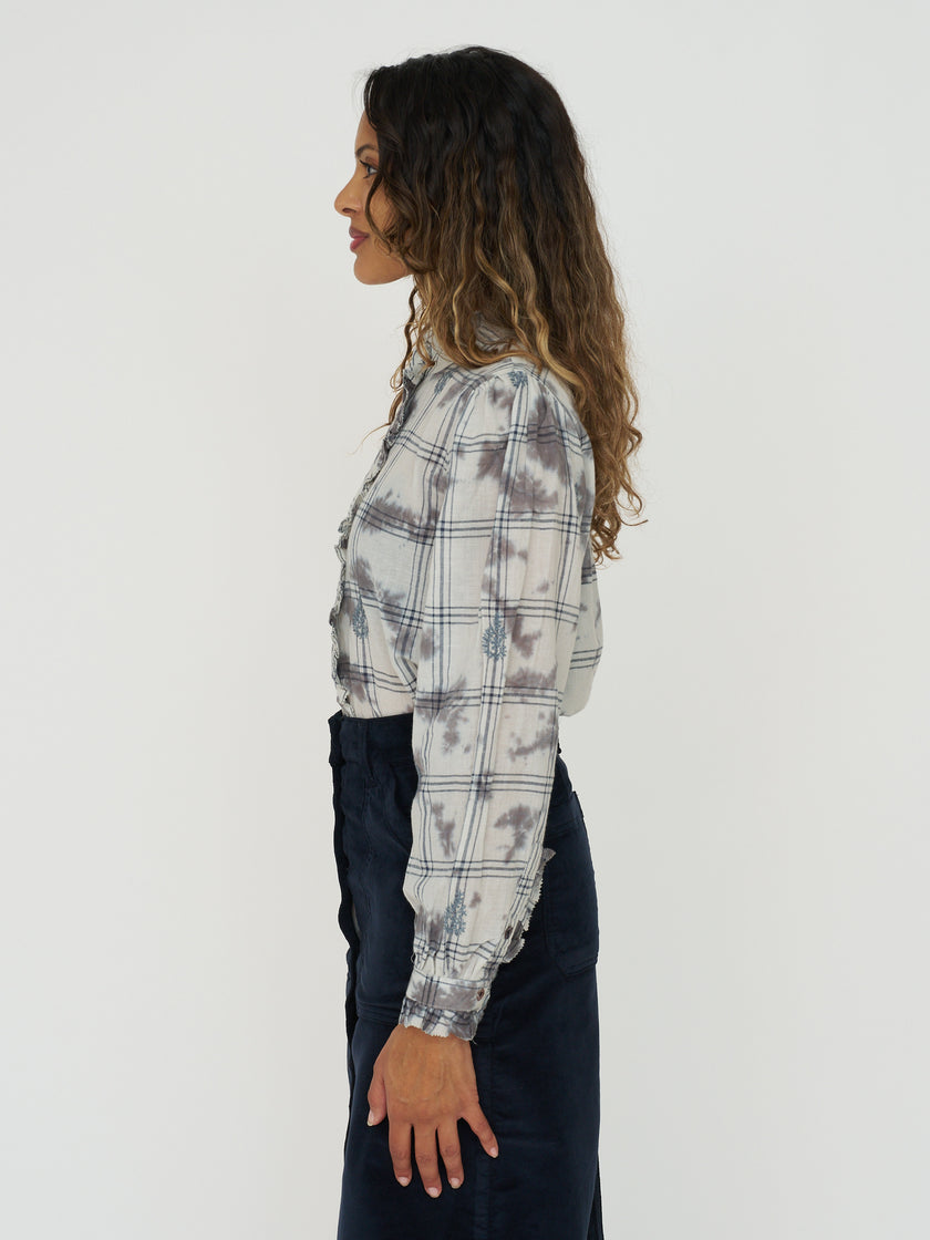 Consu Blouse in Misty Blue