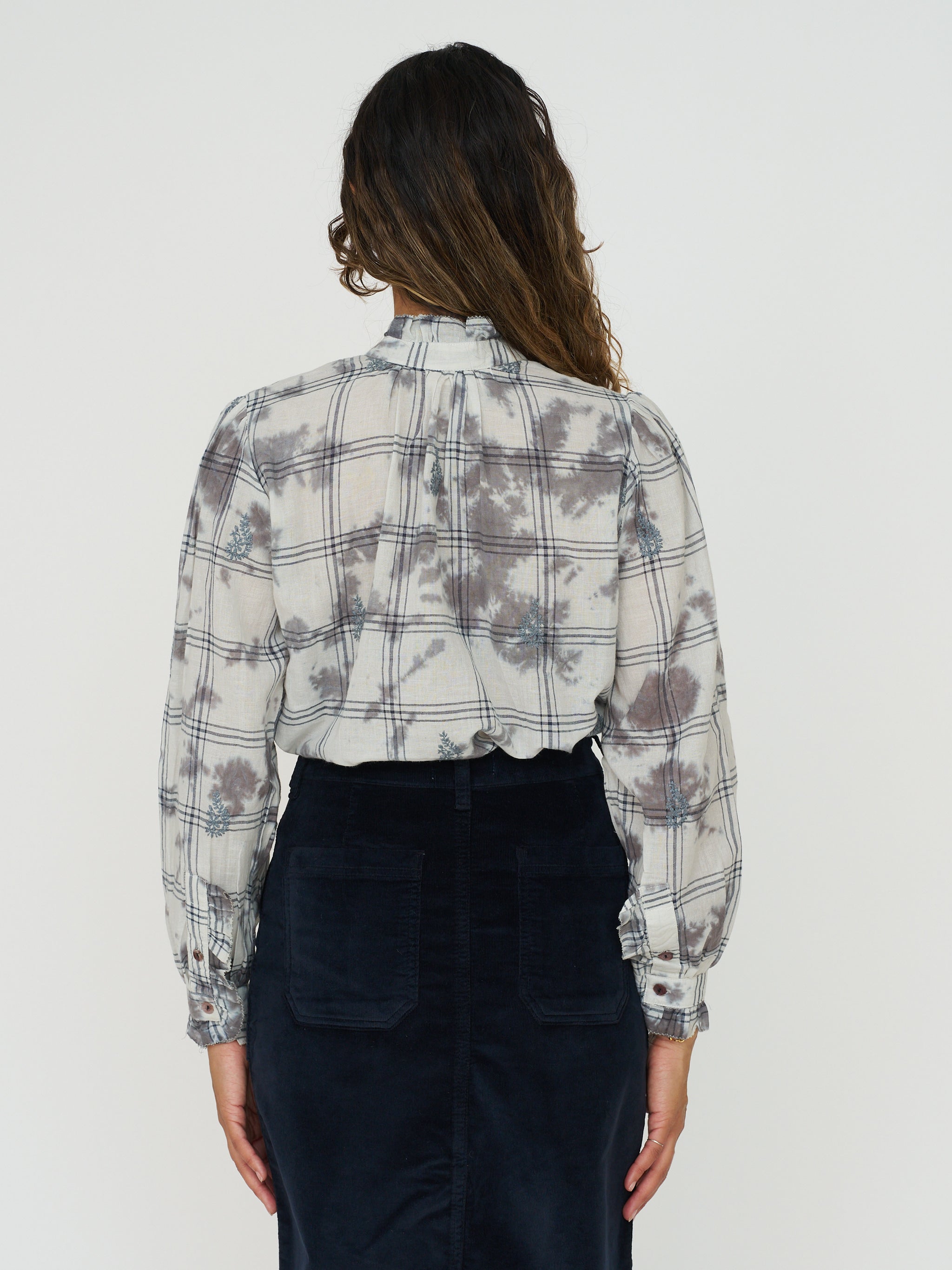 Consu Blouse in Misty Blue