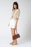 Sister New York Madrid Top in Embroidered Daisy