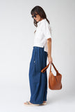 Eddy Shirt in French Linen - White