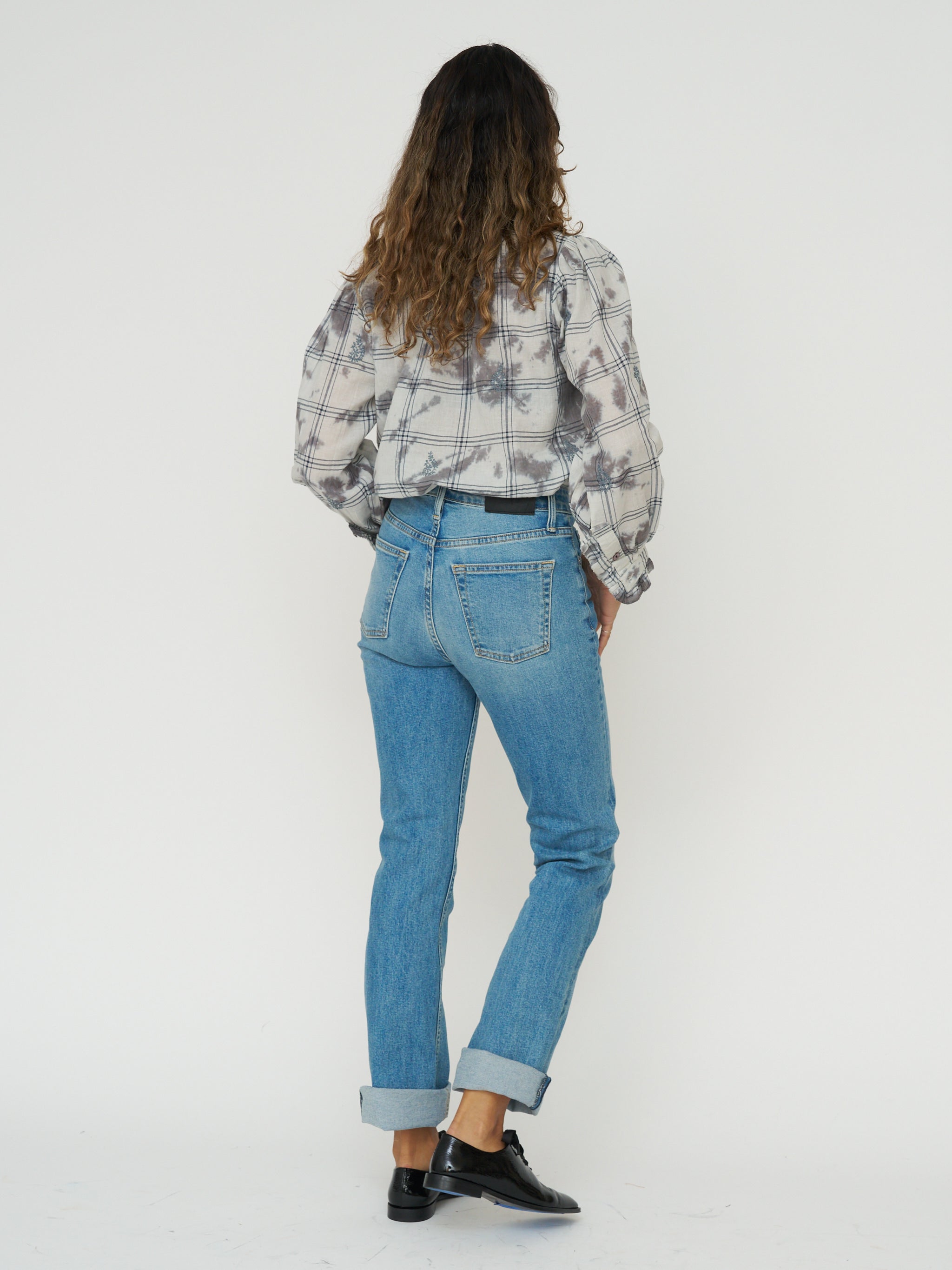 Consu Blouse in Misty Blue