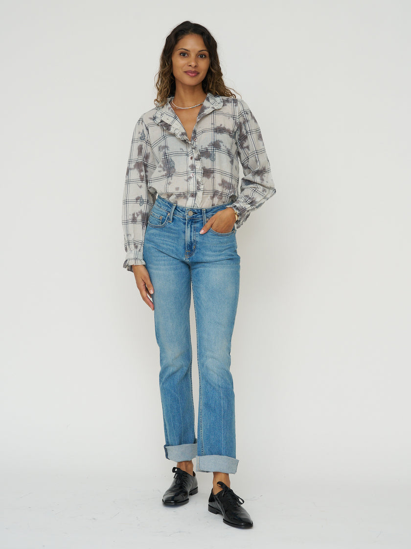 Consu Blouse in Misty Blue