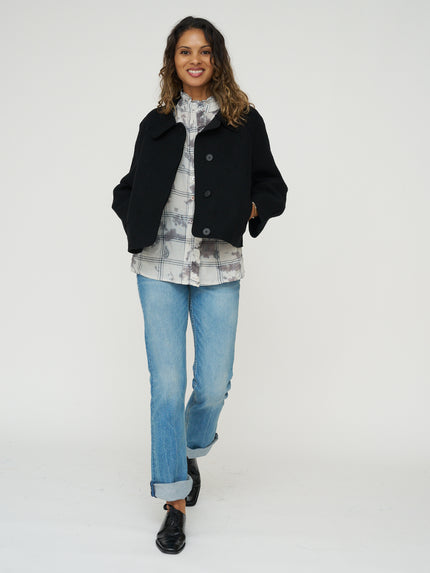 Consu Blouse in Misty Blue