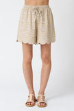 Sister New York Brig Short in Embroidered Daisy
