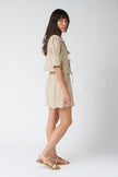 Sister New York Madrid Top in Embroidered Daisy