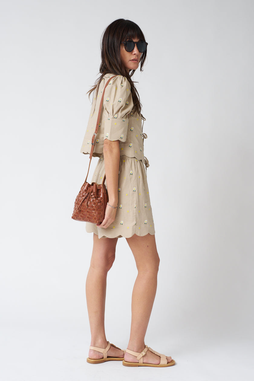 Woven Bucket Bag