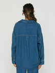 The New Society Oversized Denim Shirt