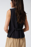 Jennifer Glasgow Vela Vest in Black