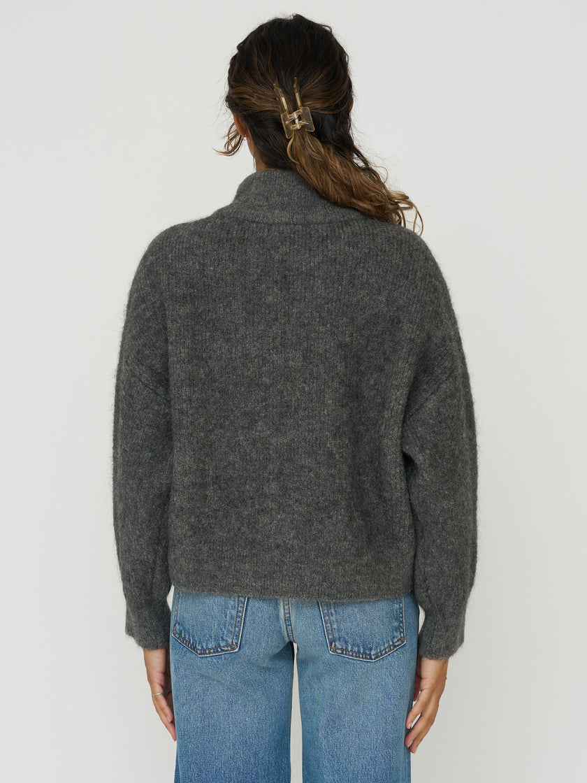 Le Bon Shoppe Alpaca Zip Front Jacket