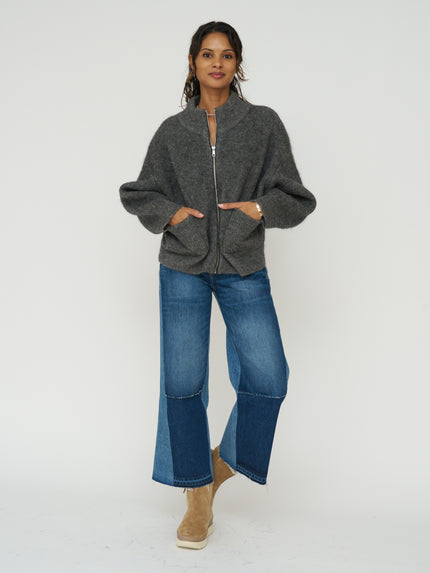 Noend Denim Emma Upcycled Crop