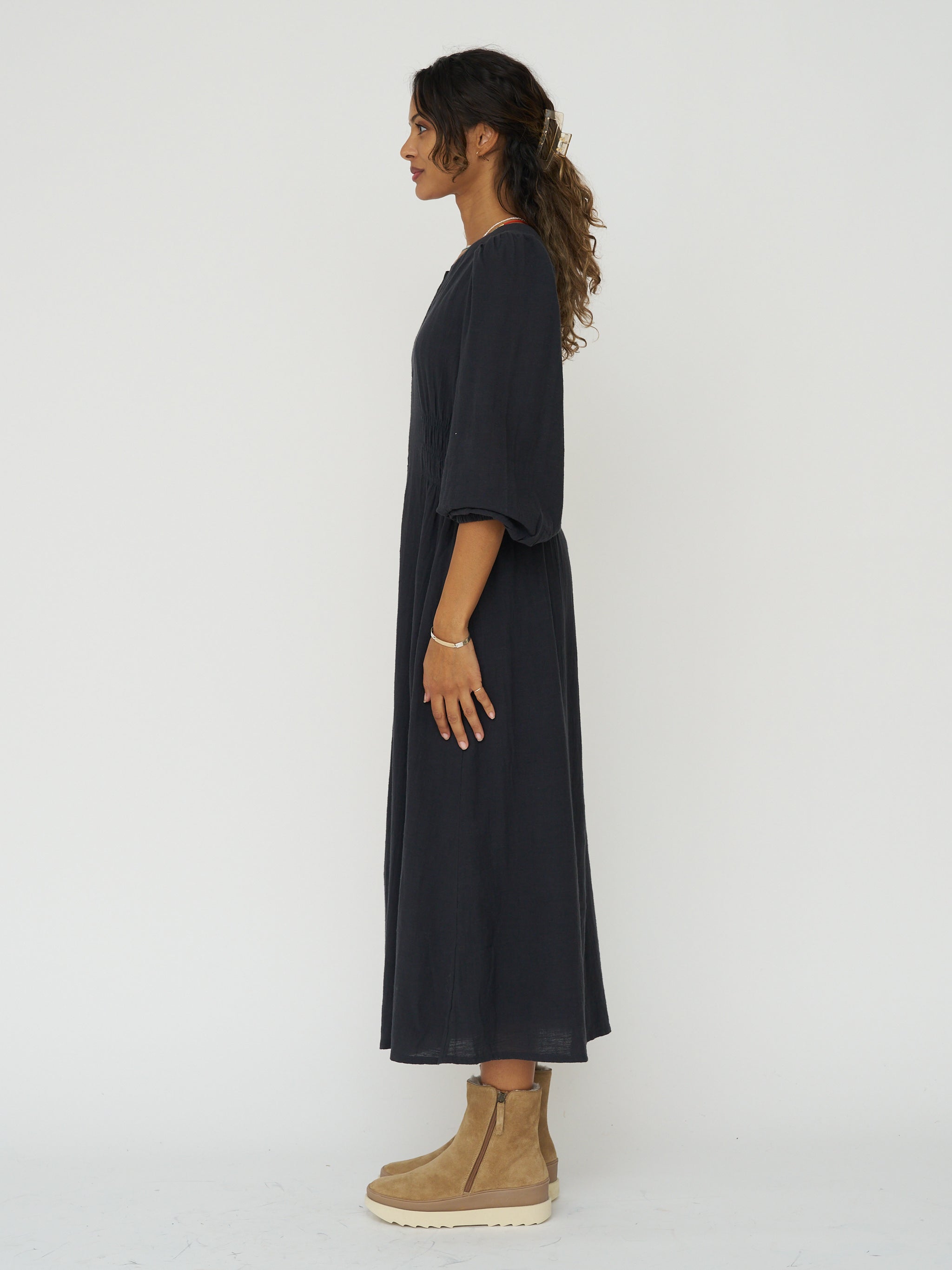 Indi & Cold Crepe Cotton Dress