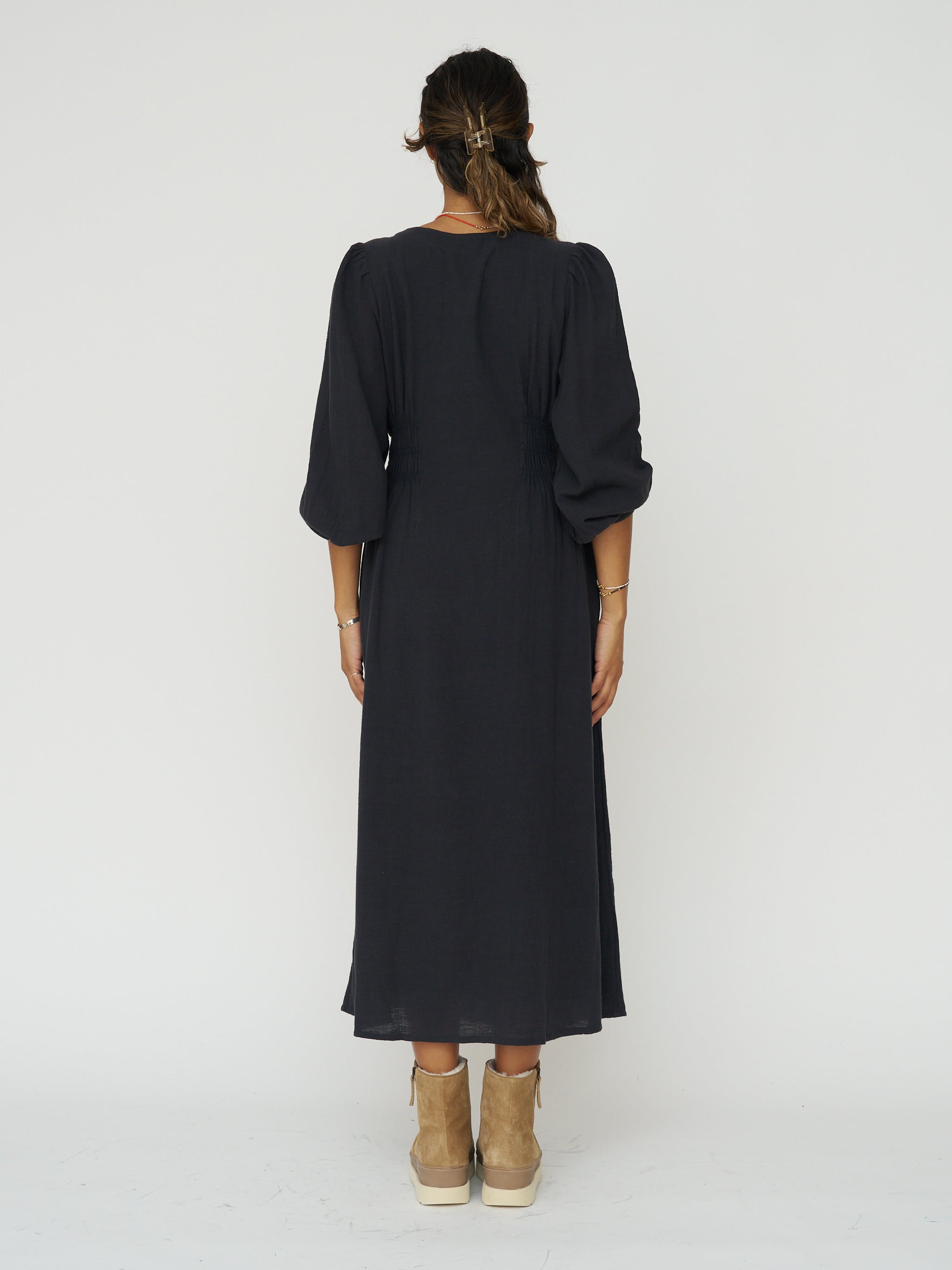 Indi & Cold Crepe Cotton Dress