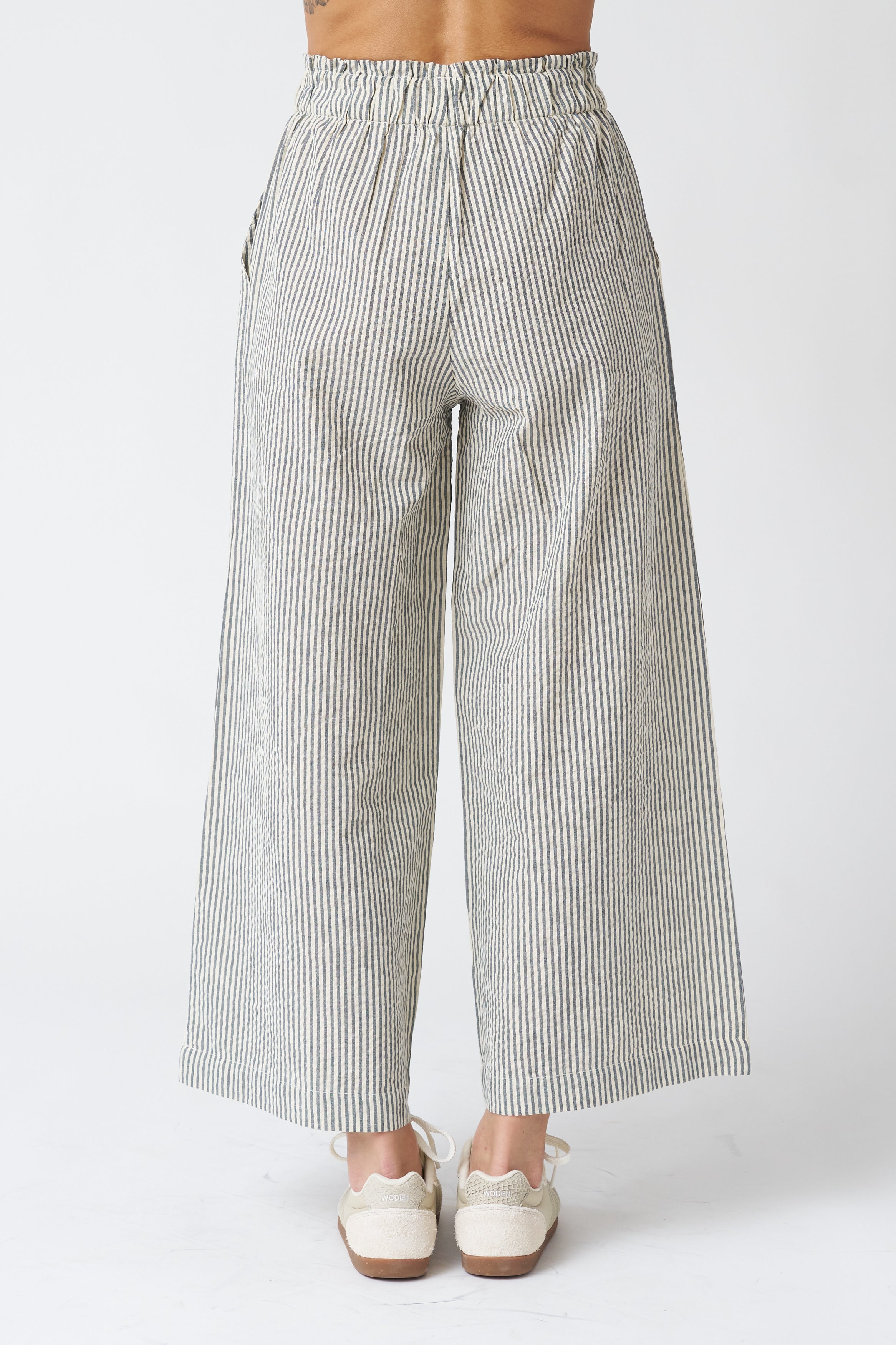 Emerson Fry Pull-On Pocket Pant in Newburyport Stripe