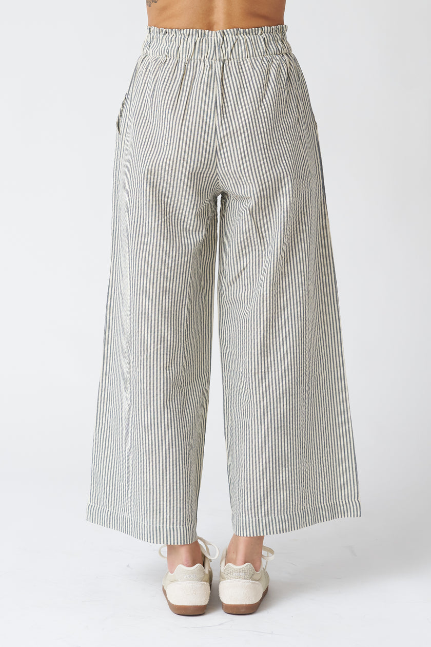 Emerson Fry Pull-On Pocket Pant in Newburyport Stripe