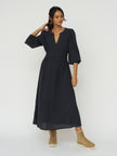 Indi & Cold Crepe Cotton Dress
