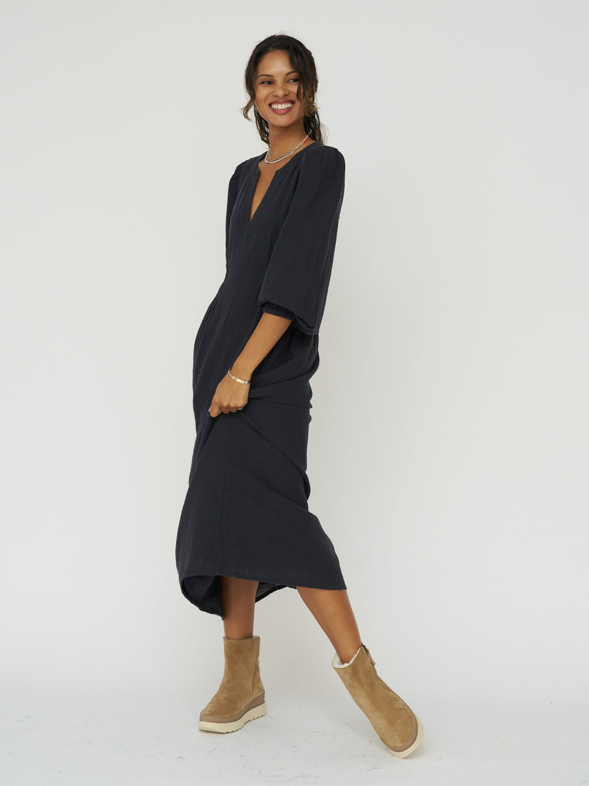 Indi & Cold Crepe Cotton Dress