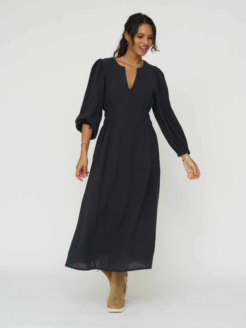 Indi & Cold Crepe Cotton Dress